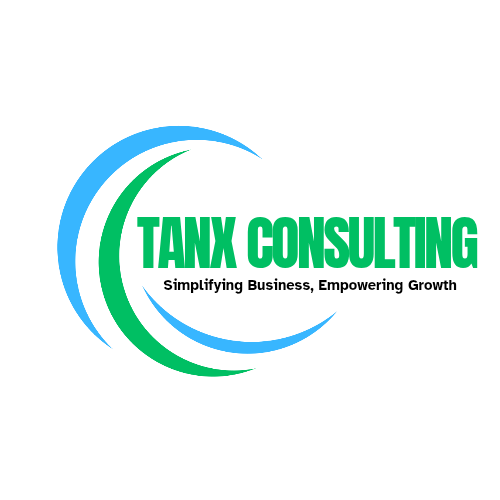 abstract geometric logo green blue